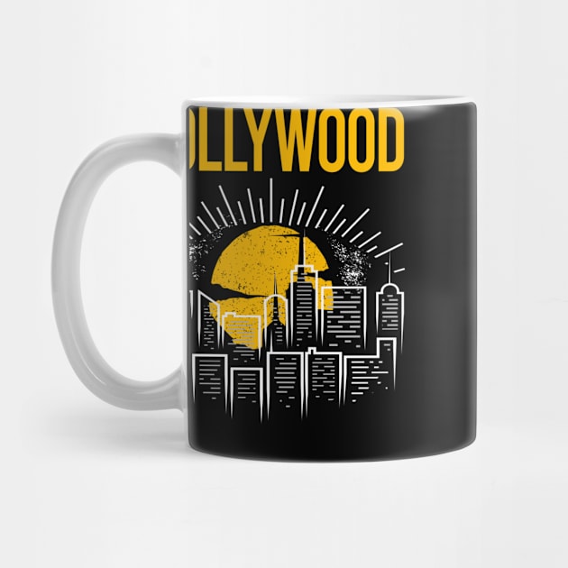 Yellow Moon Hollywood by flaskoverhand